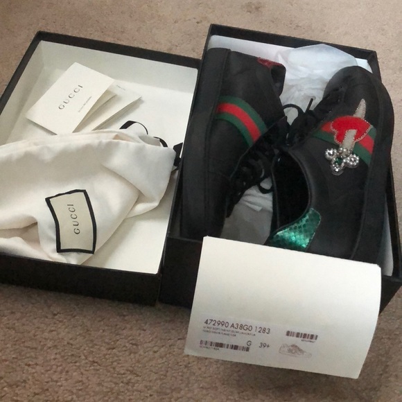 Gucci Ace Sneaker 39.5 - Picture 6 of 8